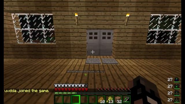 Играем в Minecraft на сервере MegaSeven. Серия 16: Я твой корова толкал.... смотреть онлайн