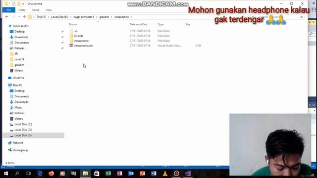 Desain Project Virus Corona C++ Visual Studio смотреть онлайн