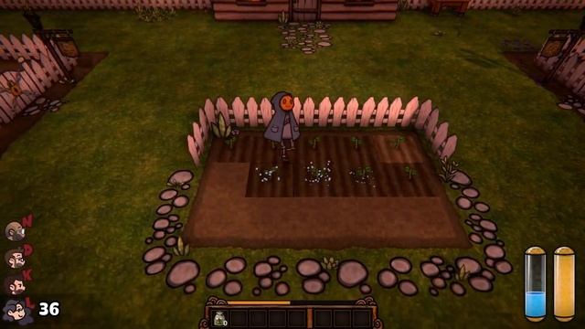 Pumpkin Panic - Just a Regular Farming Game. Nothing Spooky Here.... смотреть онлайн
