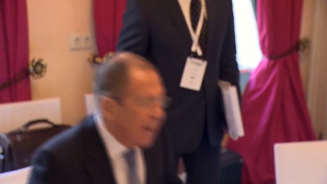 NATO Secretary General bilateral meeting with Russian Minister of Foreign Affairs смотреть онлайн
