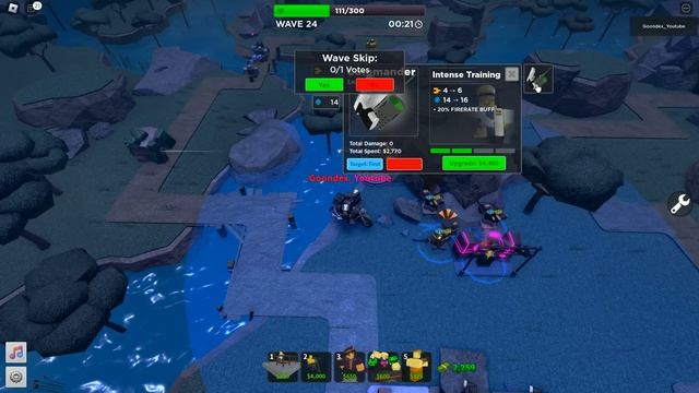 One Turret and Support Roblox Tower Defense Simulator смотреть онлайн