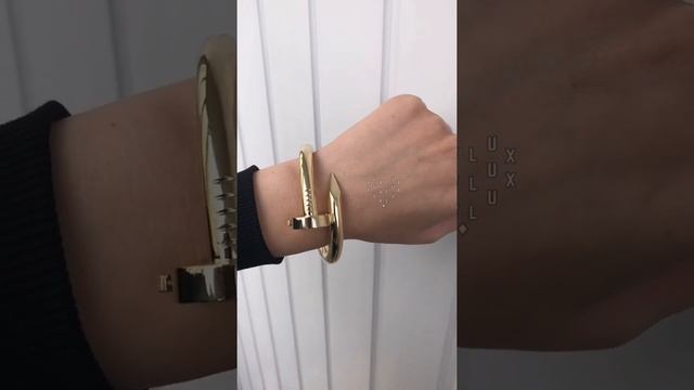 Золотой браслет гвоздь Cartier ? YUVLUX смотреть онлайн