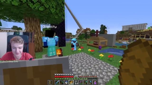 dream TRICKS badboyhalo into SWEARING 10 times on dream smp смотреть онлайн