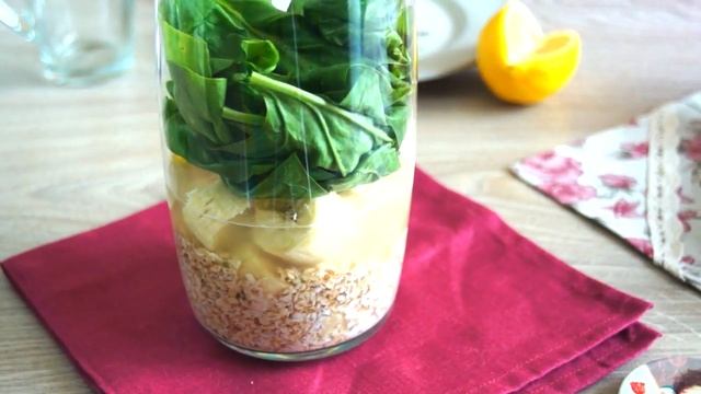 Фитнес - Смузи с овсянкой ♡ Fitness Smoothie [Вегетарианские рецепты "БлагоДарю"] смотреть онлайн