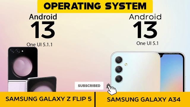 Samsung Galaxy Z Flip 5 VS Samsung Galaxy A34 - Full Comparison ⚡Which one is Best смотреть онлайн