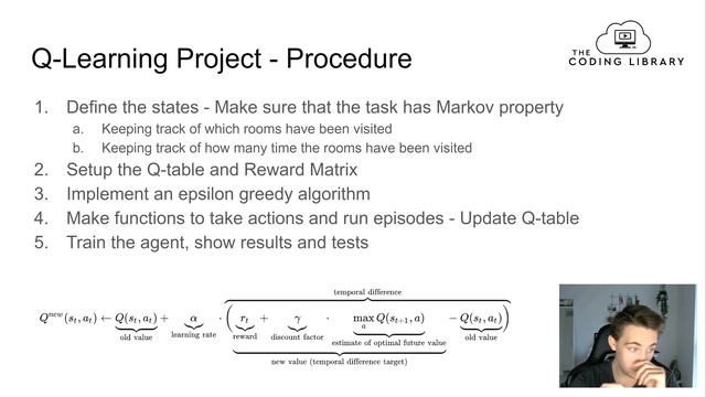 Q-Learning Project in Reinforcement Learning 1/3 смотреть онлайн