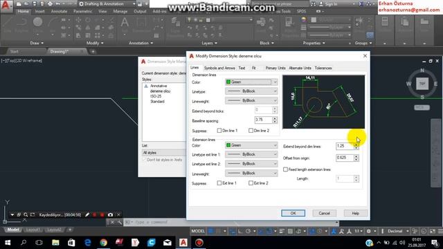 Autocad Ölçülendirme 1 (Dimension) смотреть онлайн