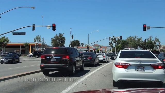 ?????❤️ США: Калифорния - Анахайм и Санта Ана - Ищу бомжей! - Driving Through Anaheim California смотреть онлайн