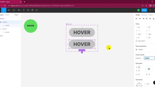 how to do hover effect in figma смотреть онлайн