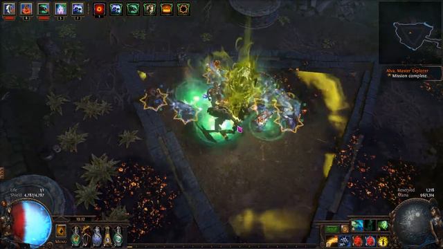 Path of Exile 3.15 A8 Al-Hezmin Syndicate Operative Spectre DPS test смотреть онлайн