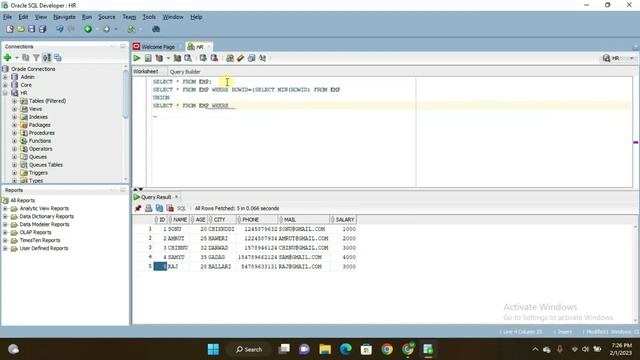 How to Fetch First & Last Record in Single SQL Query| Single SQL Query to Fetch First & Last Recor смотреть онлайн