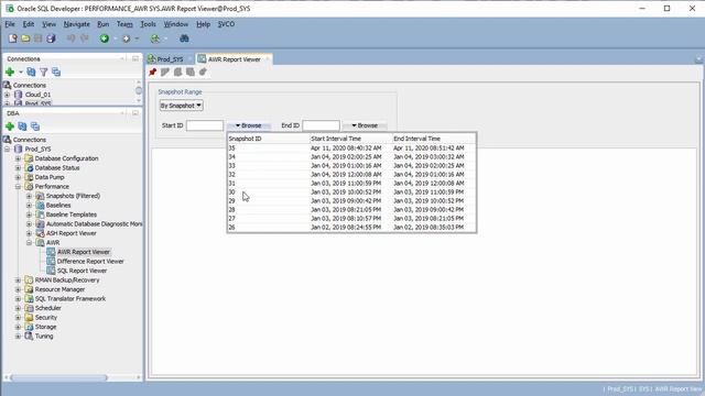 [en] How to generate AWR reports via Oracle SQL Developer. смотреть онлайн