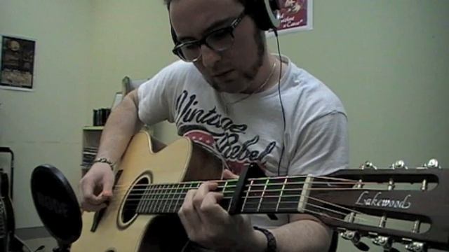 Bright Eyes - First Day of My Life - Solo instrumental Cover by Adrian Whyte смотреть онлайн