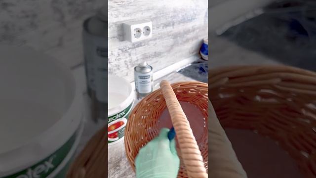 Покрытие лаком изделий из бумажной лозы. смотреть онлайн