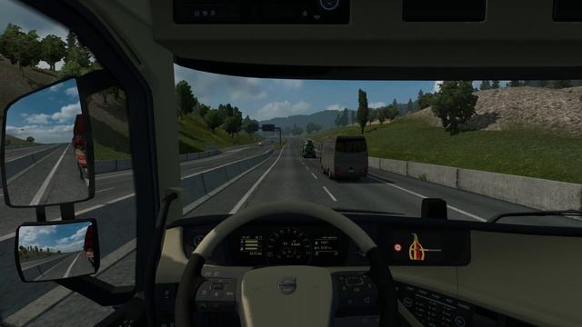From Italy to Sweden at maximum speed | EURO TRUCK SIMULATOR 2 смотреть онлайн