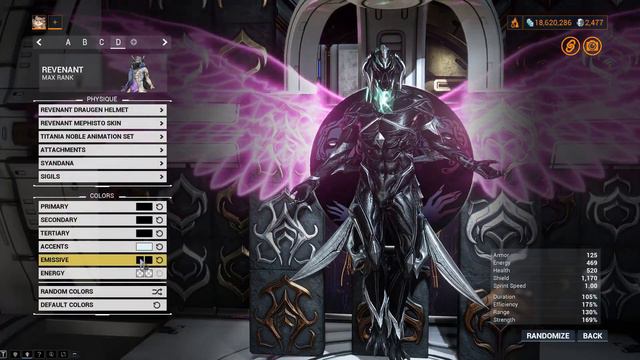 Warframe | Fashion Frame | Revenant : Ben 10 Alien [ Alien X ] смотреть онлайн
