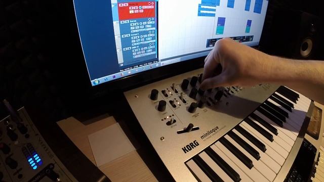 Depeche Mode - Nothing to Fear / Synthwawe KORG MINILOGUE LEAD design смотреть онлайн