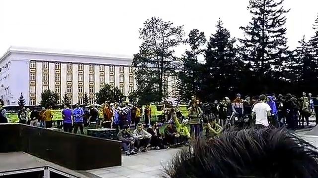 Соревнования скейтбордистов, день города Барнаула, 31.08.2013 смотреть онлайн