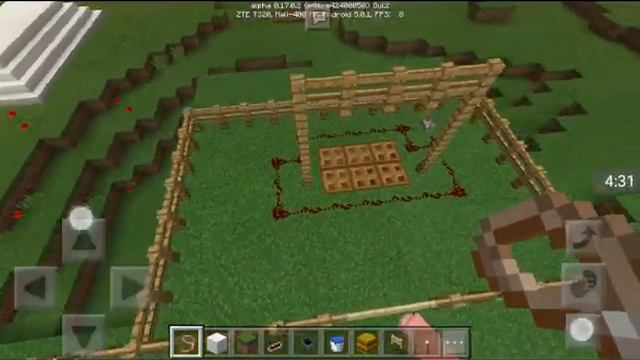 обзор настоящей фермы в майнкрафт пе смотреть онлайн