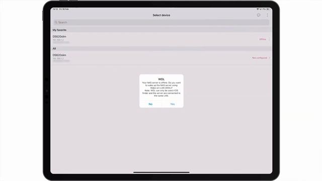Using an iPad with a Synology NAS - using Wake on LAN (WoL) in DS Finder смотреть онлайн