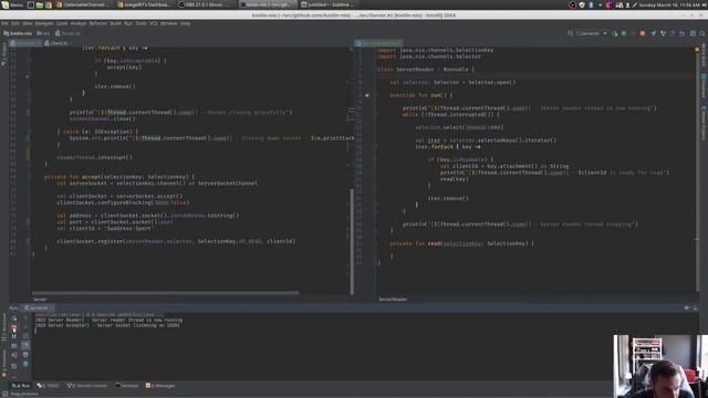 Kotlin Non-Blocking IO Server Programming - Selectors #3 смотреть онлайн