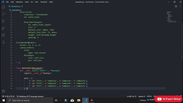 Data Table / Data List Kivy (No Additional Module/Library) | Kivy Python Framework смотреть онлайн