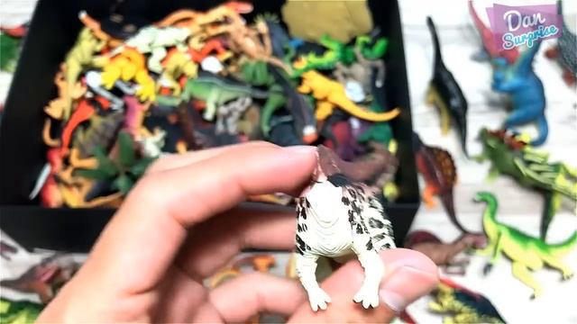 Huge Box of Dinosaurs 3D Puzzles Figures - T-Rex, Stegosaurus, Triceratops, Brachiosaurus, Raptor смотреть онлайн