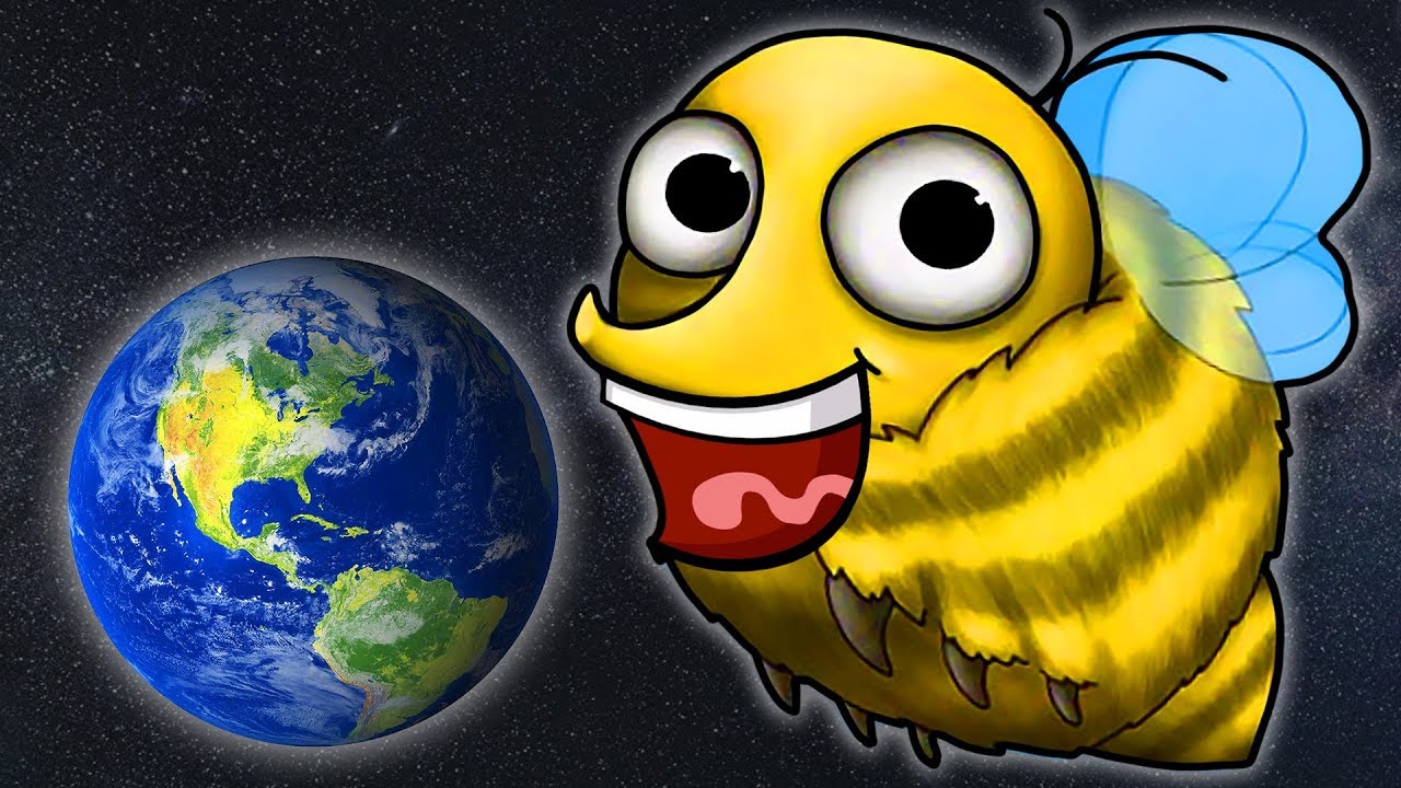 СУПЕР ПЧЕЛА ГЛАЗАСТИК съедает ПЛАНЕТУ. Мультик ИГРА Tasty Planet Forever смотреть онлайн