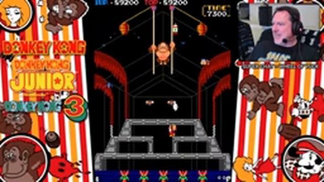 Donkey Kong Arcade Game Series: DK, Donkey Kong Jr. and MORE! - GenXGrownUp Live смотреть онлайн