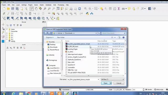 QGIS Tutorials - 4 : Measuring Distance Between Points Using QGIS смотреть онлайн