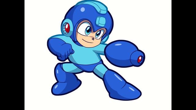 Tracing + Coloring an Old Chibi Mega Man Sketch смотреть онлайн