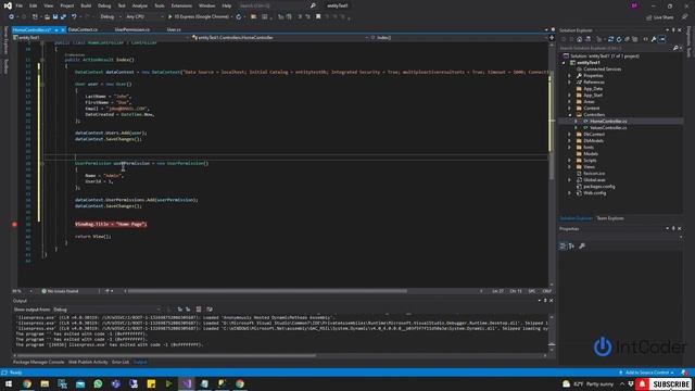 Entity Framework Code First ASP.Net - C# смотреть онлайн