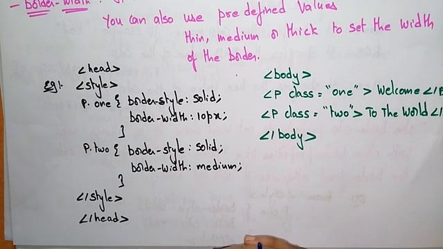 css border properties | CSS tutorials | by bhanu priya смотреть онлайн