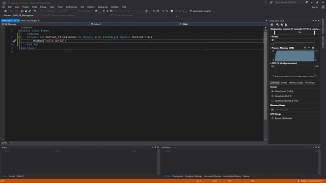 How to Create Message Box in Visual Basic.Net смотреть онлайн