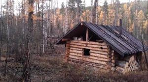 Промысловый участок.  Переговорный пункт. Центральная избушка. 1 серия.