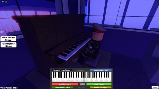 Roblox piano Katyusha (Virtual piano) смотреть онлайн