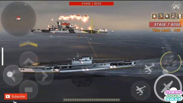Warship Battle New Update: SUPER ENTEPRISE BOSS STAGE BIG CHANGE IN THE GAME BALANCE CHANGE смотреть онлайн
