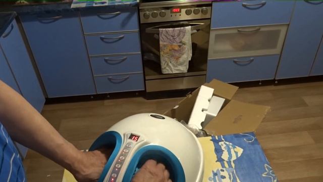 Массажёр для ног. Распаковка. смотреть онлайн