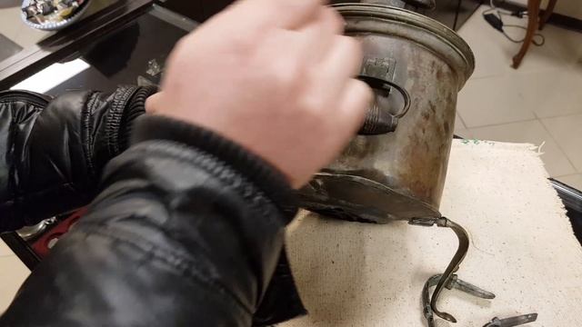 Казань Антикварный салон Парадигма. Походный самовар смотреть онлайн