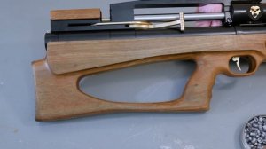 Пневматическая винтовка Дубрава Лесник Буллпап 7.62 мм V4 Магнум (550 мм, Орех) видео обзор 4k