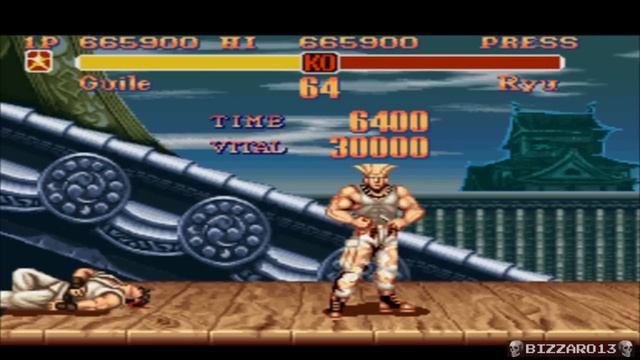 Super Street Fighter II - The New Challengers - Guile (SNES) смотреть онлайн