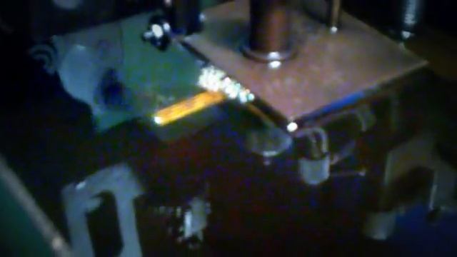 Искровой станок. Создание осей для диафрагмы. смотреть онлайн