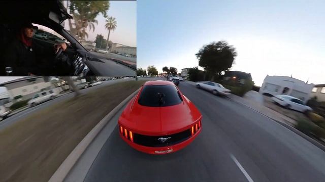 3rd Person Driving POV | FORD ECOBOOST MUSTANG 2.3 TURBO | 2 Point OF Views смотреть онлайн