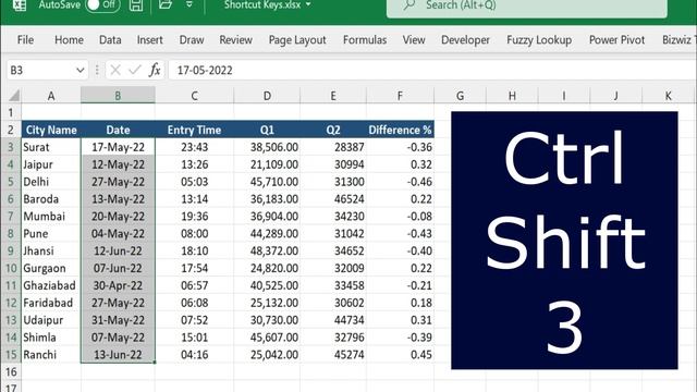 6 Magical CTRL+SHIFT Shortcut Keys in Excel, extremely easy to remember! Save tour Time every day. смотреть онлайн