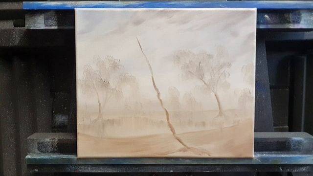 How To Paint A Misty Forest Landscape In Oils смотреть онлайн
