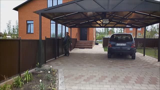 Навес для машины смотреть онлайн