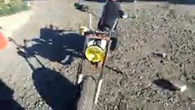 самодельный мопед с двигателем ЛИФАН 6.5 сил смотреть онлайн