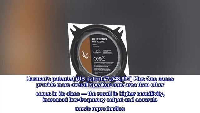 Infinity Reference REF-4032CFX 4" 2-Way Car Speakers - Pair смотреть онлайн
