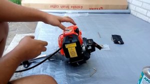 Сборка и первый запуск 4-тактной мотокосы. Часть 2