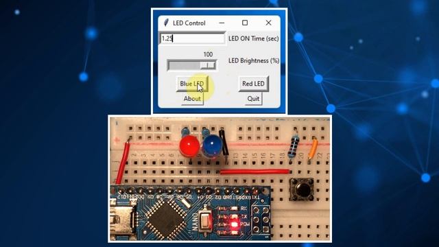 Python GUI for Arduino Control смотреть онлайн